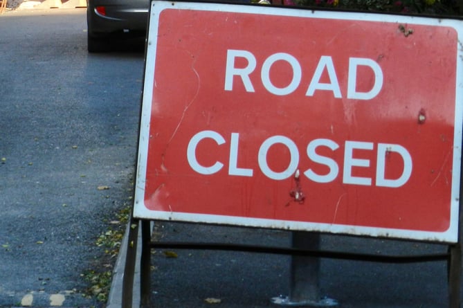 Road closures hit B NES roads this New Year including Paulton and